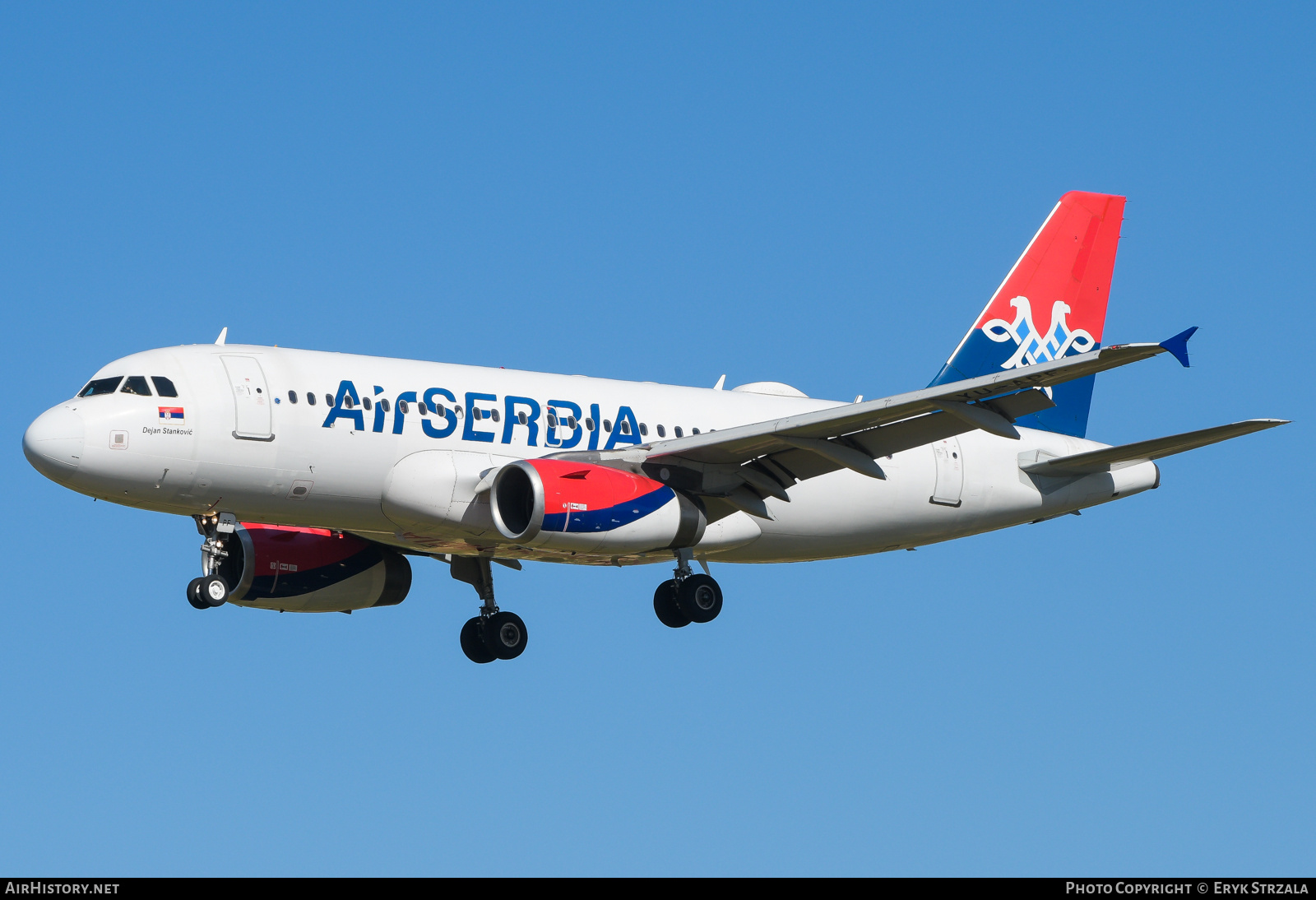 Aircraft Photo of YU-APF | Airbus A319-131 | Air Serbia | AirHistory.net #680989