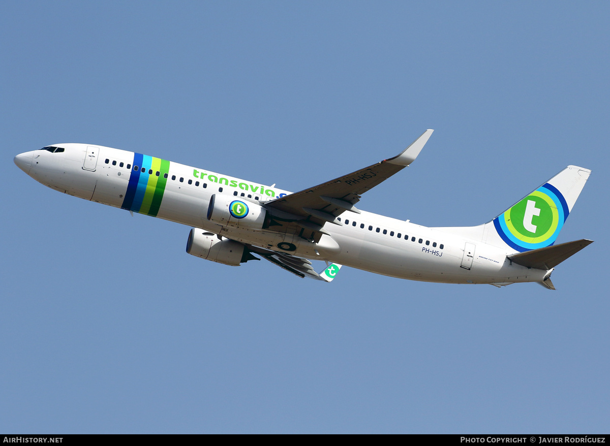 Aircraft Photo of PH-HSJ | Boeing 737-8K2 | Transavia | AirHistory.net #680994