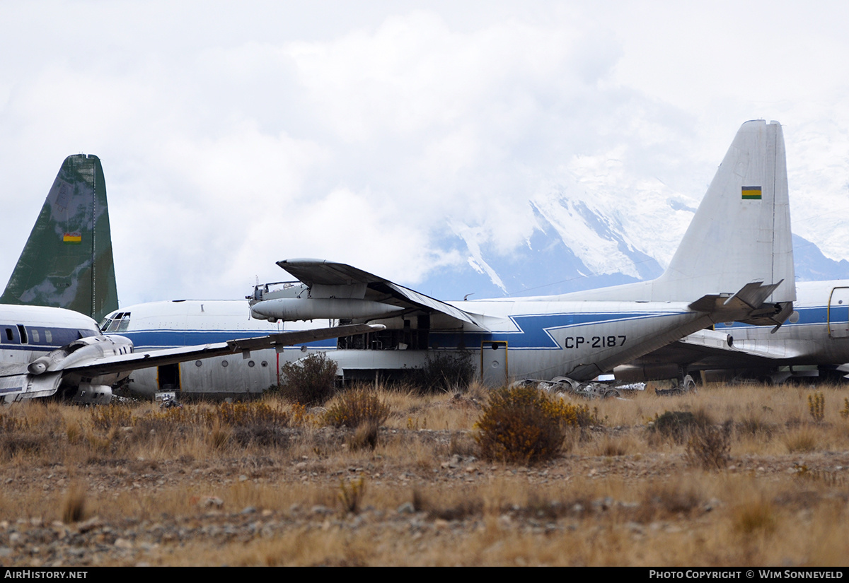 Aircraft Photo of CP-2187 | Lockheed C-130A Hercules (L-182) | TAB Cargo - Transportes Aereos Bolivianos | AirHistory.net #681008