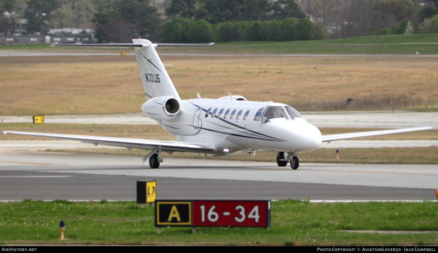 Aircraft Photo of N701JS | Cessna 525B CitationJet CJ3+ | AirHistory.net #681021