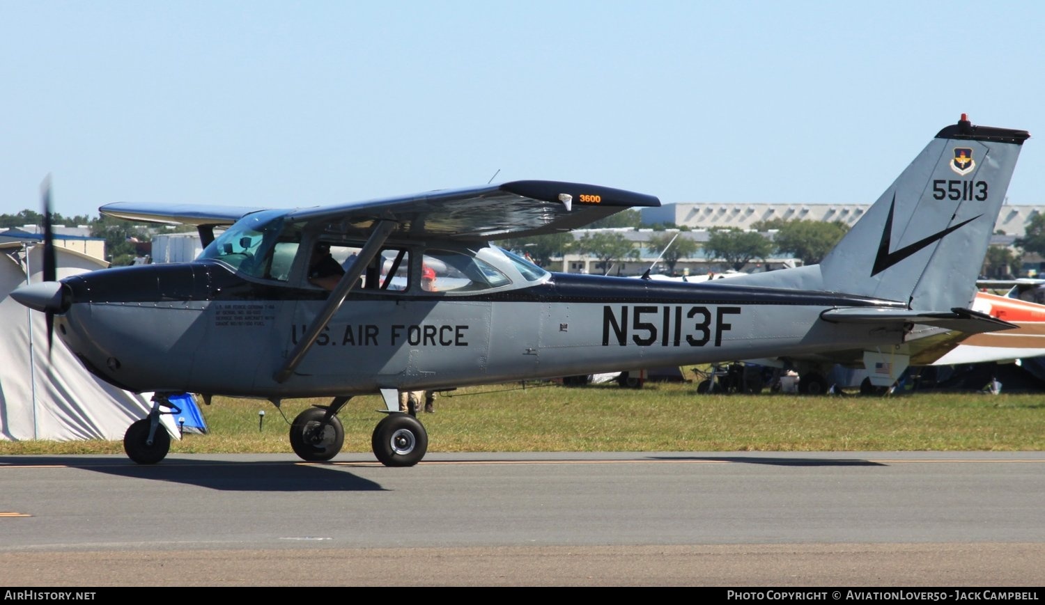 Aircraft Photo of N5113F / 55113 | Cessna T-41A Mescalero | USA - Air Force | AirHistory.net #681041