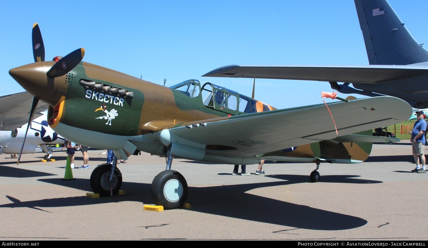 Aircraft Photo of N740PN / 42-104827 | Curtiss P-40N Kittyhawk Mk4 | USA - Air Force | AirHistory.net #681042