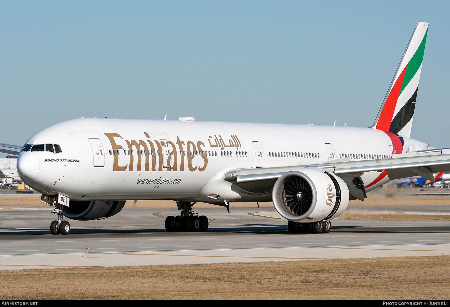 Aircraft Photo of A6-EQE | Boeing 777-300/ER | Emirates | AirHistory.net #681043