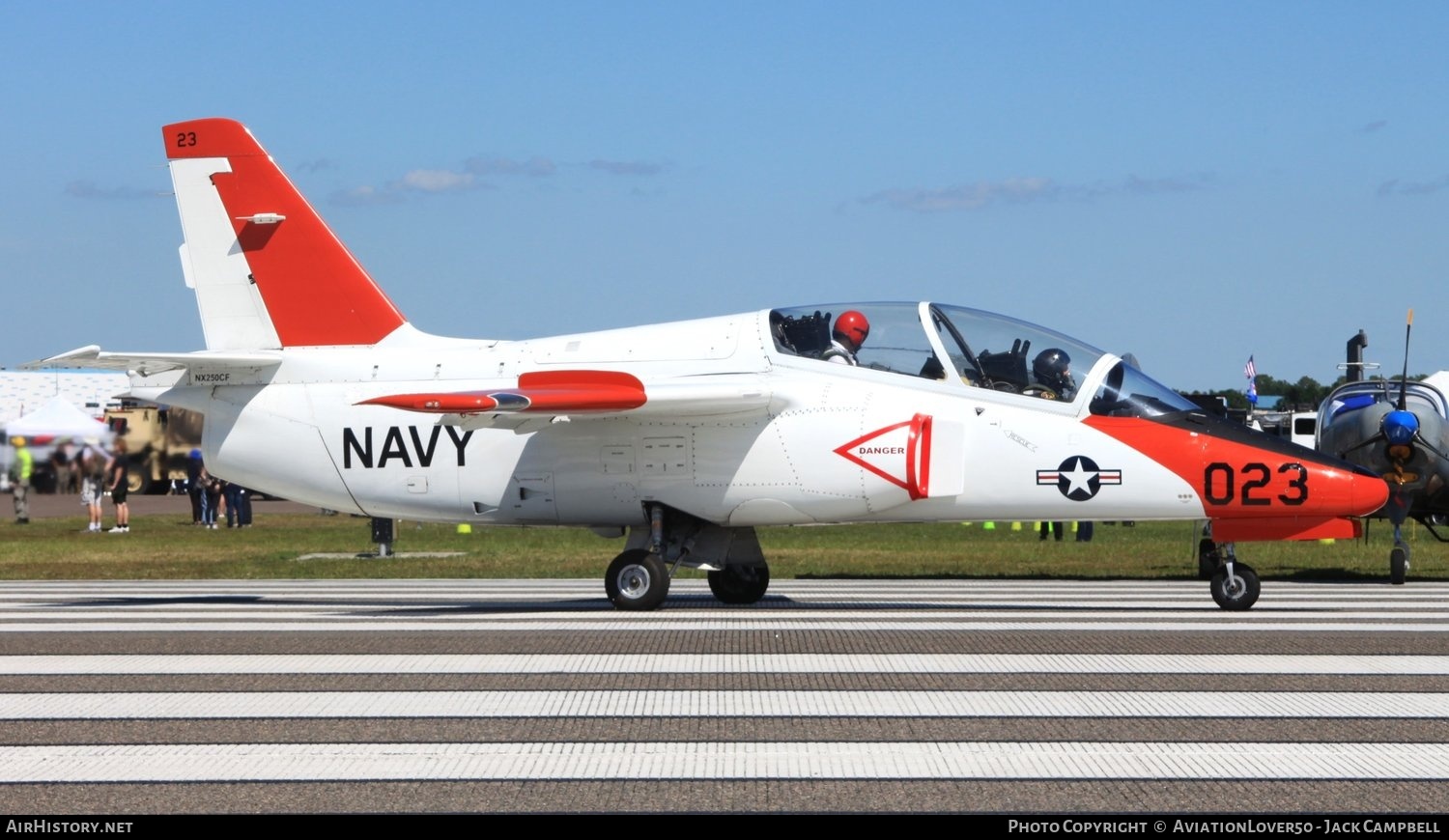 Aircraft Photo of N250CF / NX250CF | SIAI-Marchetti S-211 | USA - Navy | AirHistory.net #681074