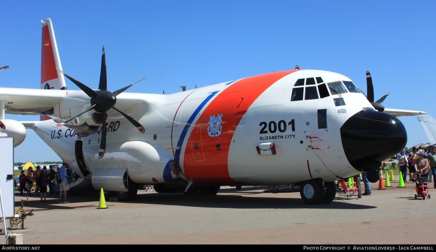 Aircraft Photo of 2001 | Lockheed Martin HC-130J Hercules | USA - Coast Guard | AirHistory.net #681091