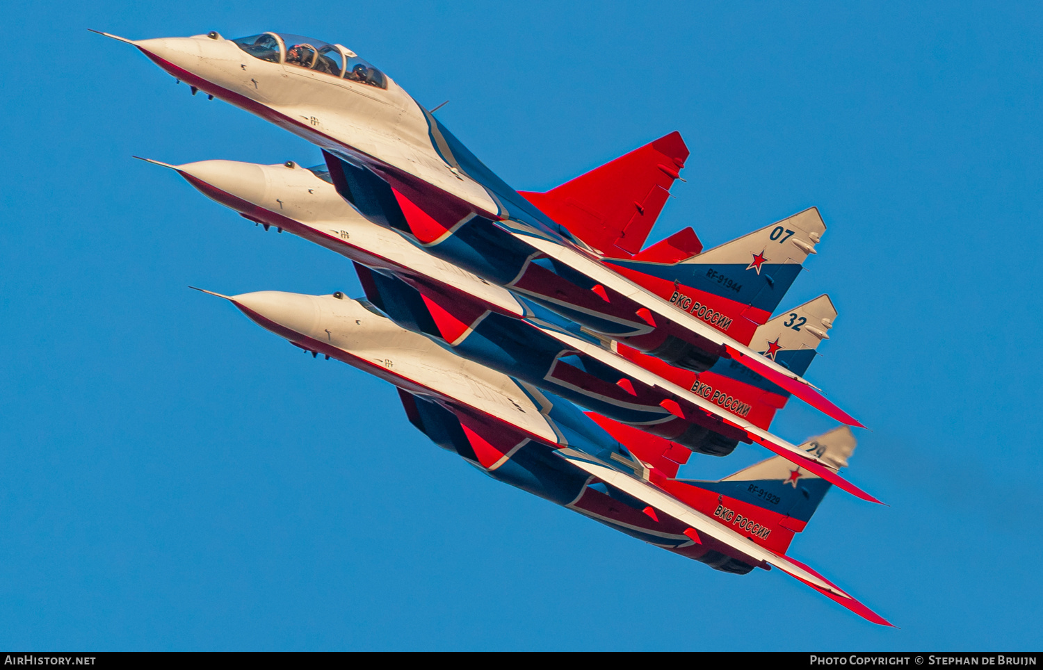 Aircraft Photo of RF-91944 | Mikoyan-Gurevich MiG-29UB (9-51) | Russia - Air Force | AirHistory.net #681109