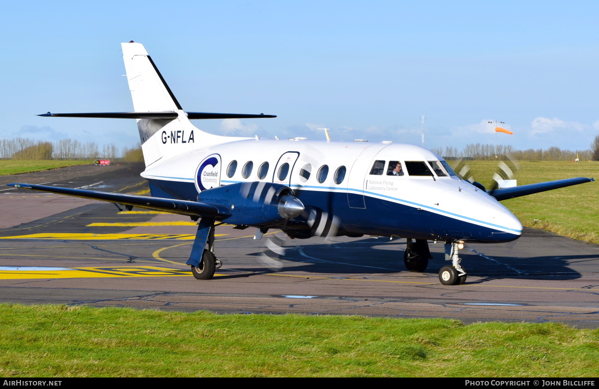 Aircraft Photo of G-NFLA | British Aerospace BAe-3102 Jetstream 31 | Cranfield University | AirHistory.net #681126
