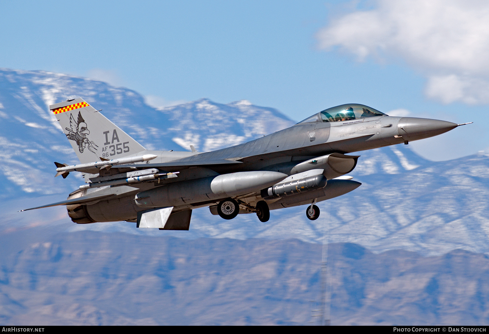 Aircraft Photo of 86-0355 / AF86-355 | General Dynamics F-16C Fighting Falcon | USA - Air Force | AirHistory.net #681132