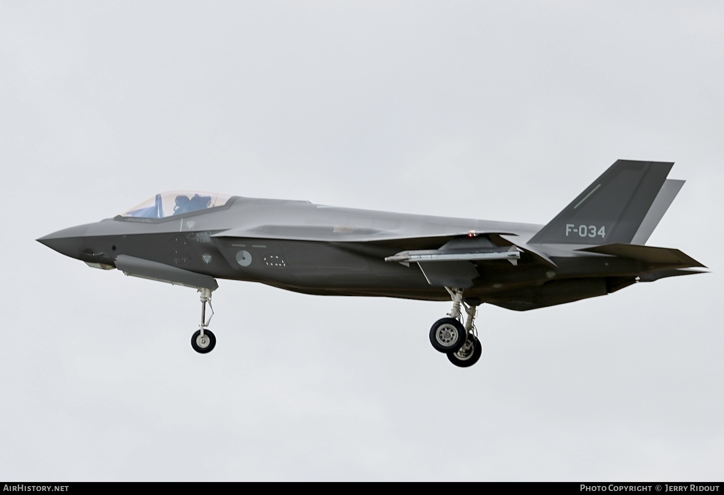 Aircraft Photo of F-034 | Lockheed Martin F-35A Lightning II | Netherlands - Air Force | AirHistory.net #681133