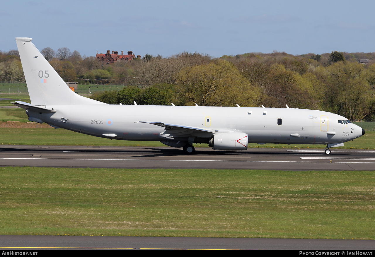Aircraft Photo of ZP805 | Boeing P-8A Poseidon MRA1 | UK - Air Force | AirHistory.net #681135