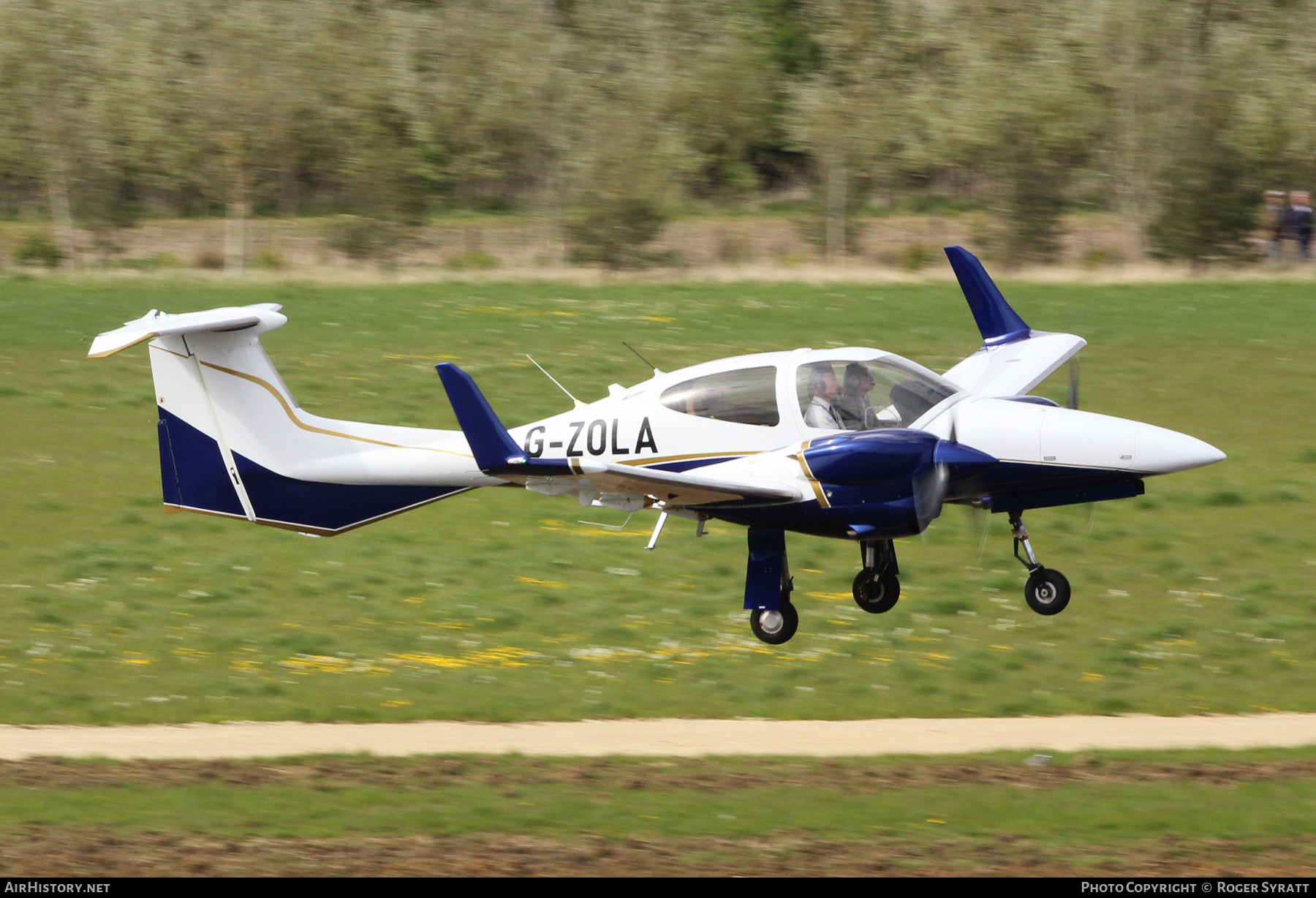 Aircraft Photo of G-ZOLA | Diamond DA42 NG Twin Star | AirHistory.net #681156
