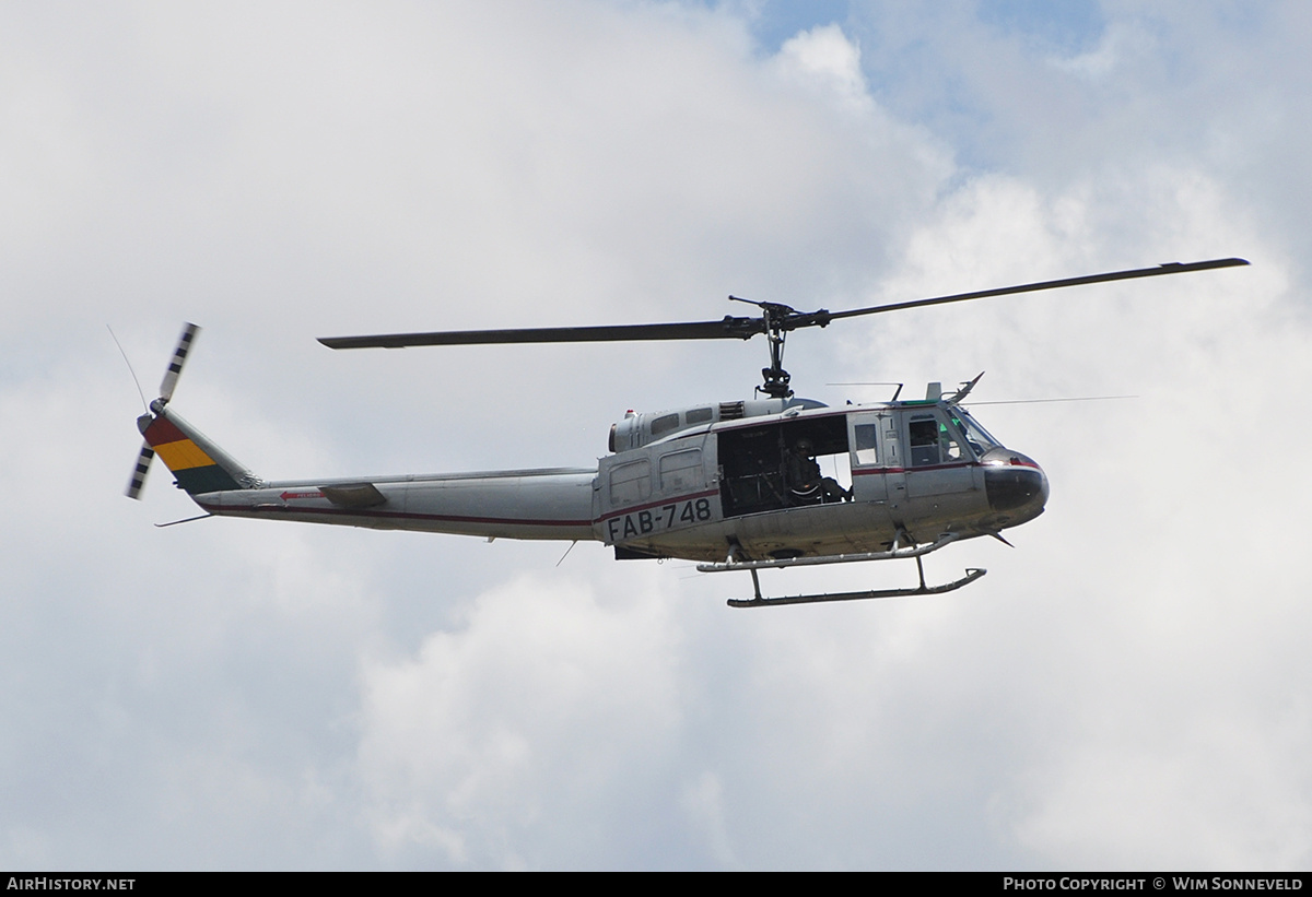 Aircraft Photo of FAB-748 | Bell UH-1H Iroquois | Bolivia - Air Force | AirHistory.net #681181