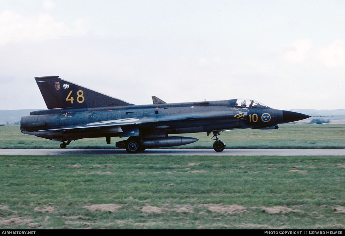 Aircraft Photo of 35538 | Saab J35F-1 Draken | Sweden - Air Force | AirHistory.net #681201