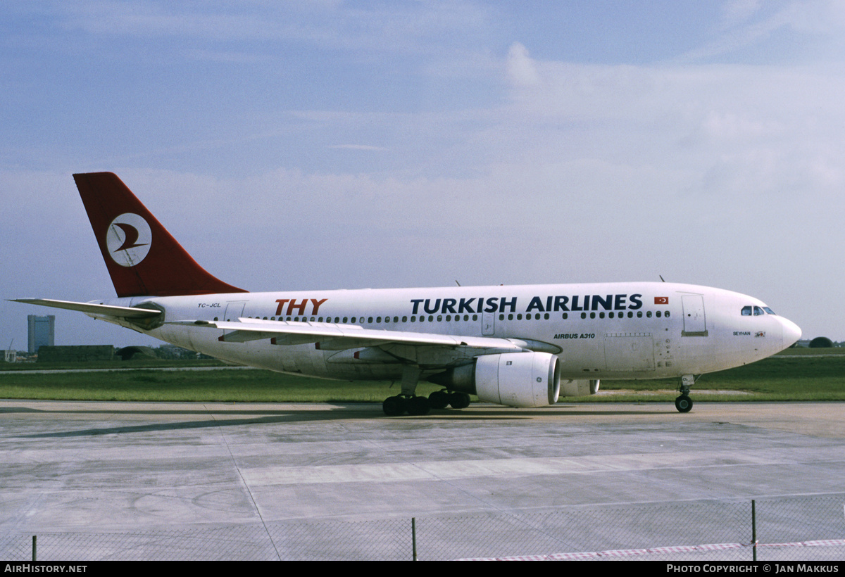 Aircraft Photo of TC-JCL | Airbus A310-203 | Turkish Airlines | AirHistory.net #681213