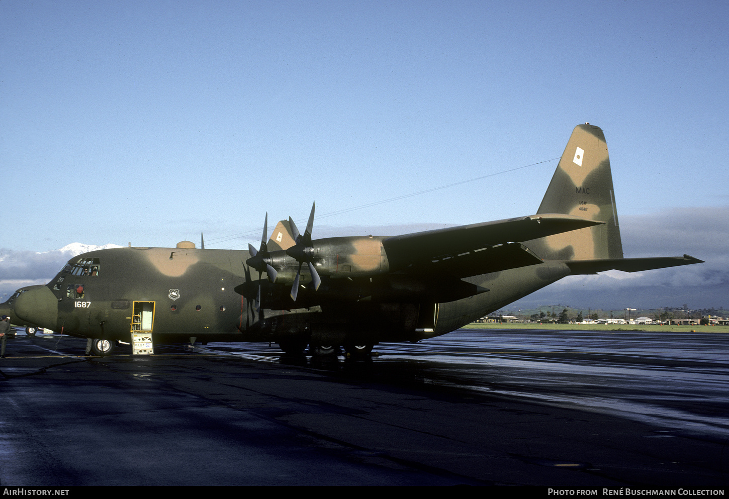 Aircraft Photo of 74-1687 / 41687 | Lockheed C-130H Hercules | USA - Air Force | AirHistory.net #681214
