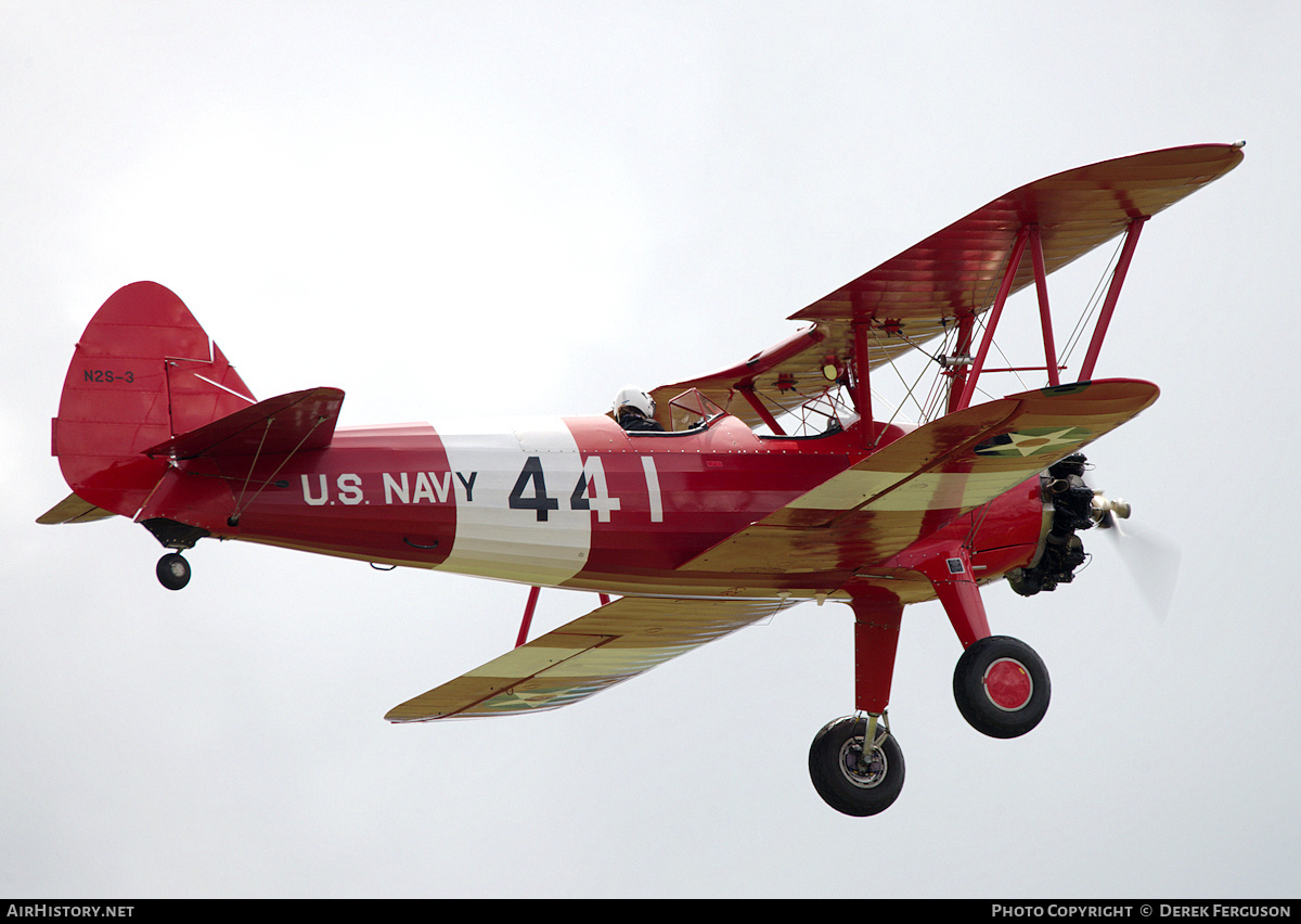 Aircraft Photo of G-BTFG | Boeing A75N1 Kaydet | USA - Navy | AirHistory.net #681219