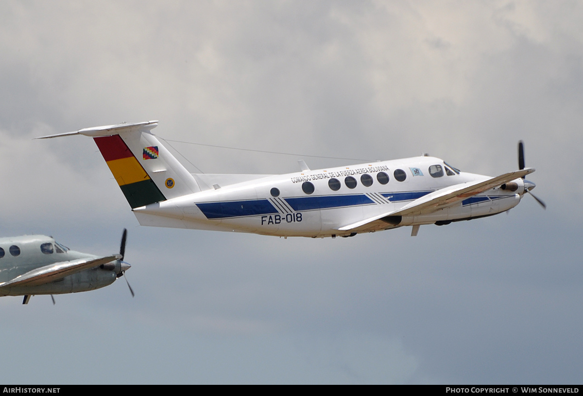 Aircraft Photo of FAB-018 | Beech 200C Super King Air | Bolivia - Air Force | AirHistory.net #681226