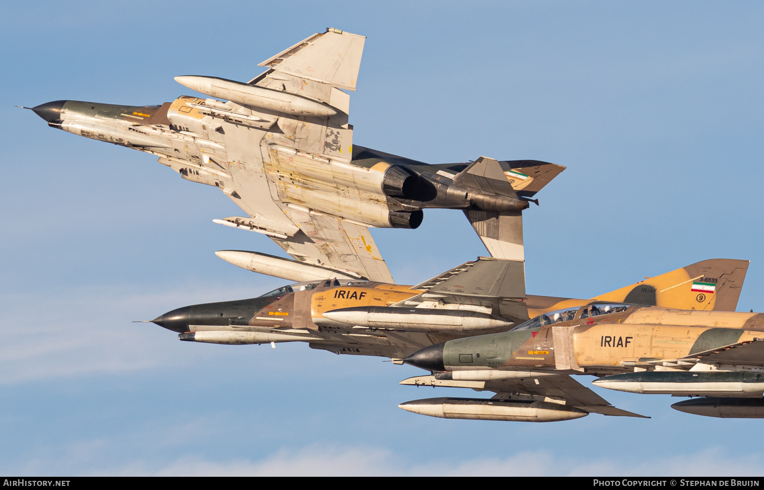 Aircraft Photo of 3-6535 / ٣-۶۵٣۵ | McDonnell Douglas F-4E Phantom II | Iran - Air Force | AirHistory.net #681238