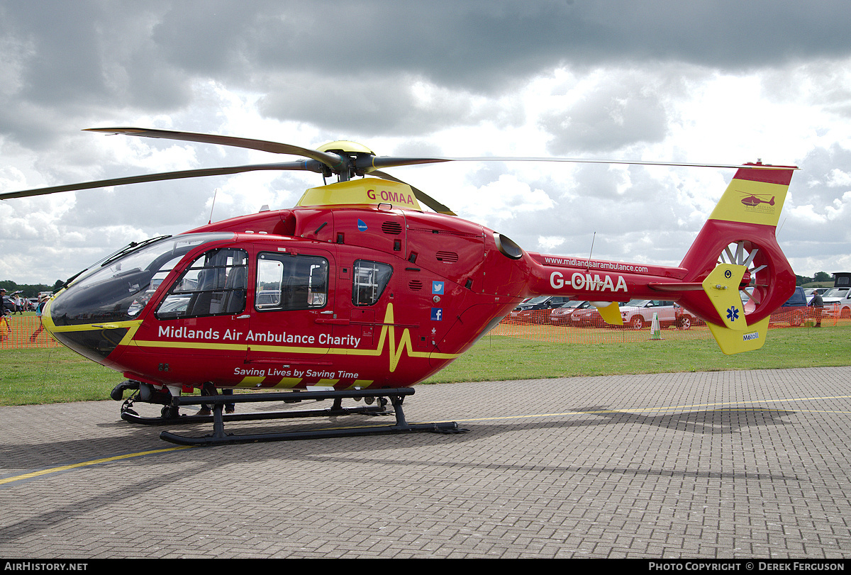 Aircraft Photo of G-OMAA | Eurocopter EC-135T-2+ | Midlands Air Ambulance | AirHistory.net #681240