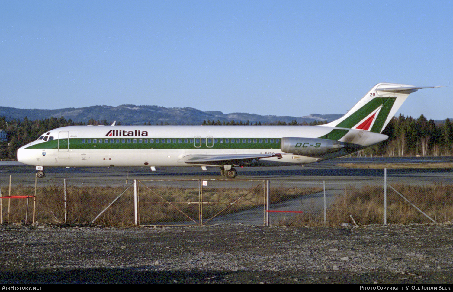 Aircraft Photo of I-DIZO | McDonnell Douglas DC-9-32 | Alitalia | AirHistory.net #681249