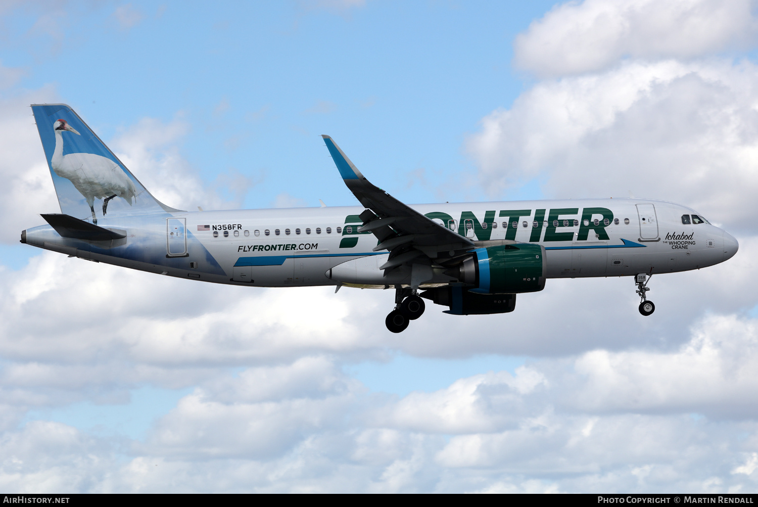 Aircraft Photo of N358FR | Airbus A320-251N | Frontier Airlines | AirHistory.net #681293