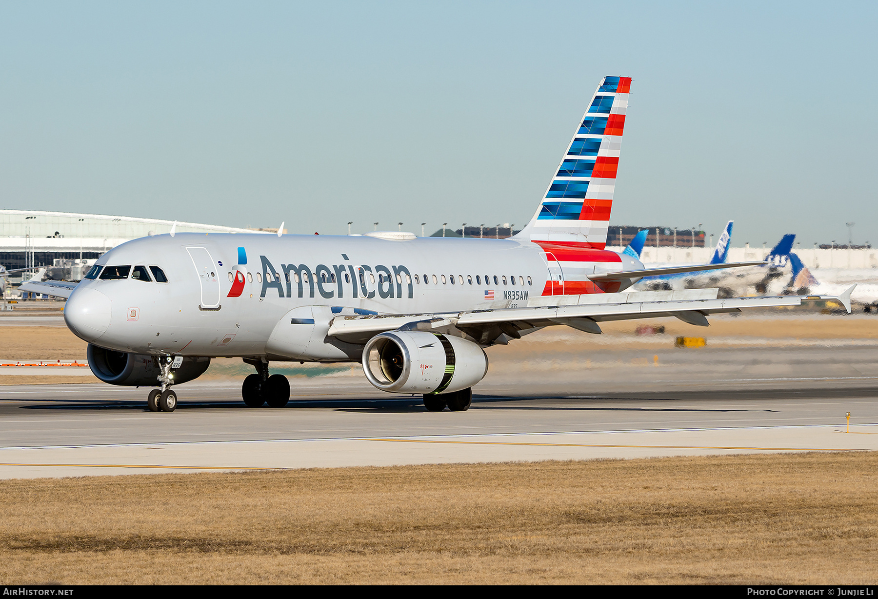 Aircraft Photo of N835AW | Airbus A319-132 | American Airlines | AirHistory.net #681310