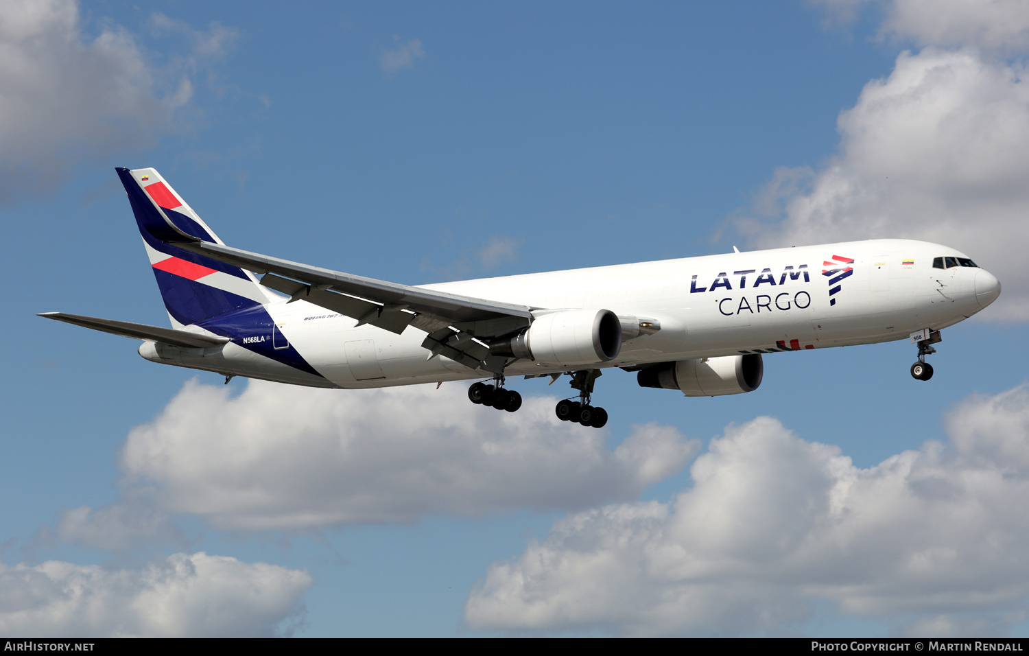 Aircraft Photo of N568LA | Boeing 767-316/ER(BCF) | LATAM Cargo | AirHistory.net #681323