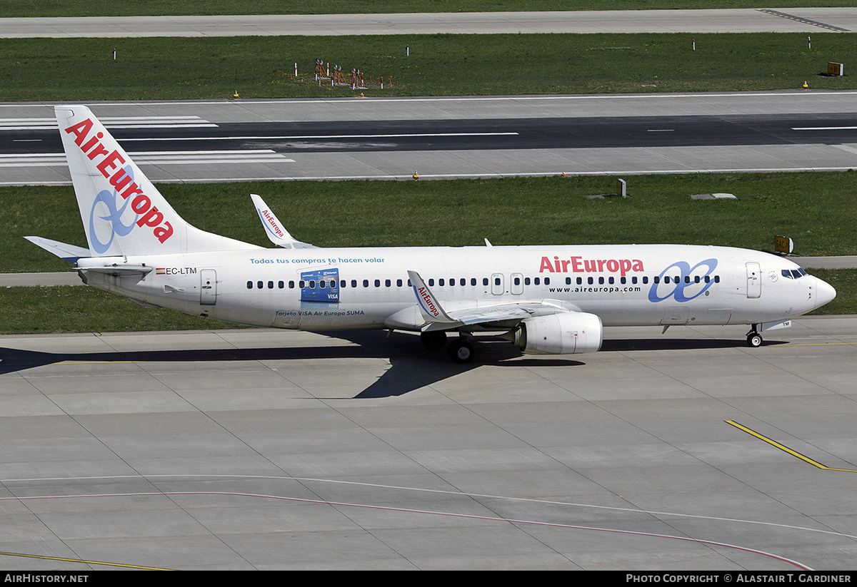 Aircraft Photo of EC-LTM | Boeing 737-85P | Air Europa | AirHistory.net #681329