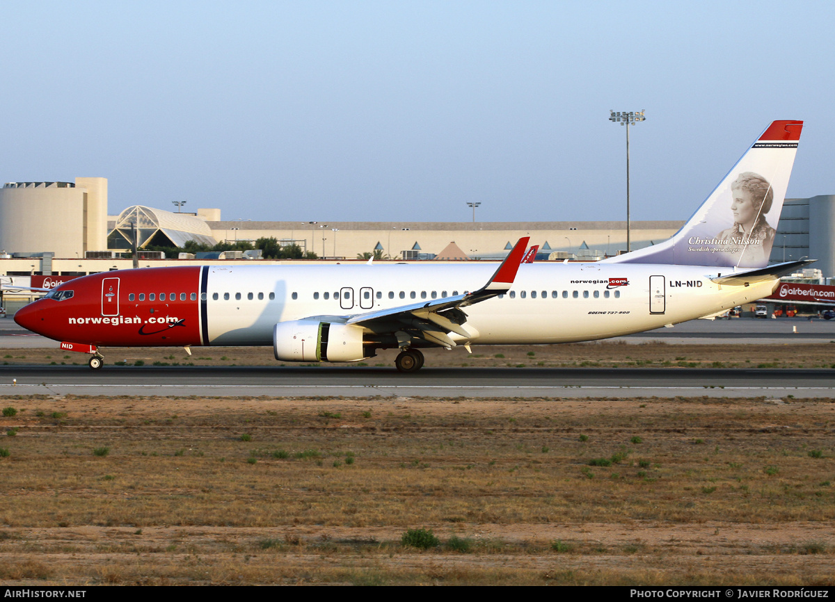 Aircraft Photo of LN-NID | Boeing 737-8JP | Norwegian | AirHistory.net #681341