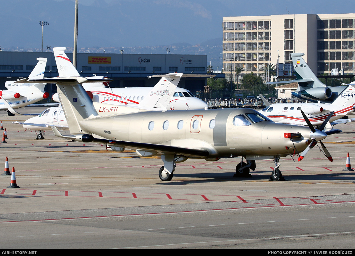 Aircraft Photo of LX-JFH | Pilatus PC-12/45 | AirHistory.net #681343
