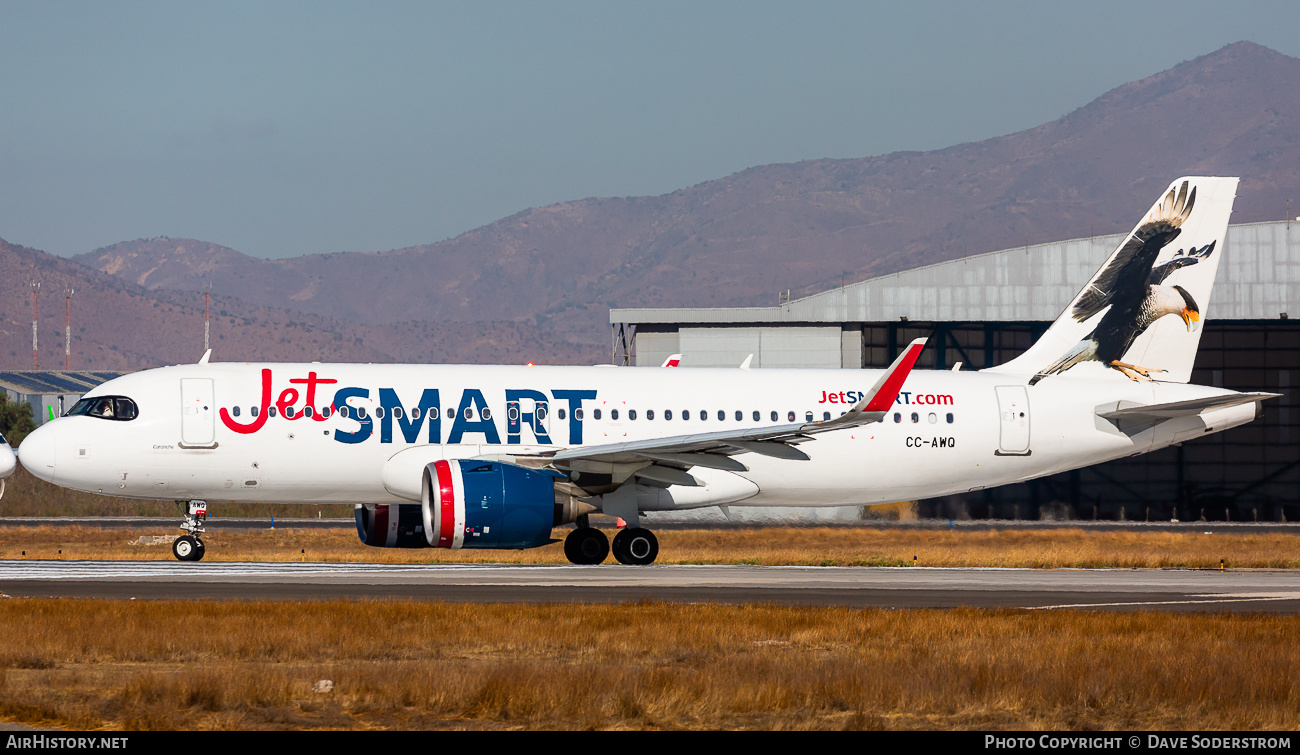 Aircraft Photo of CC-AWQ | Airbus A320-271N | JetSmart | AirHistory.net #681345