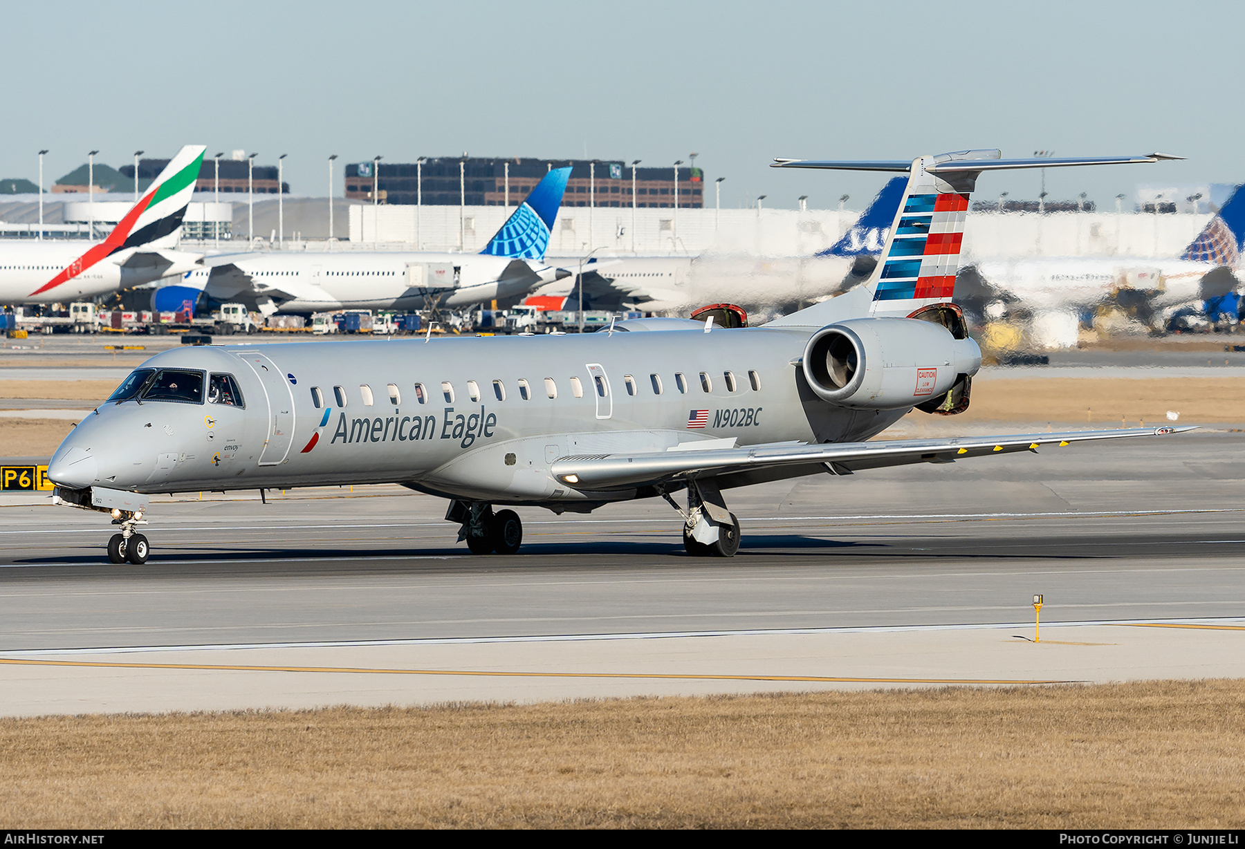 Aircraft Photo of N902BC | Embraer ERJ-145LR (EMB-145LR) | American Eagle | AirHistory.net #681349