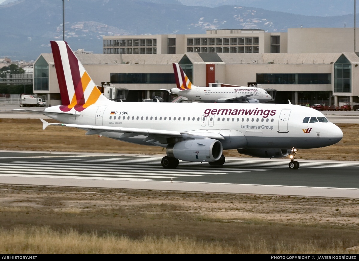 Aircraft Photo of D-AGWR | Airbus A319-132 | Germanwings | AirHistory.net #681354