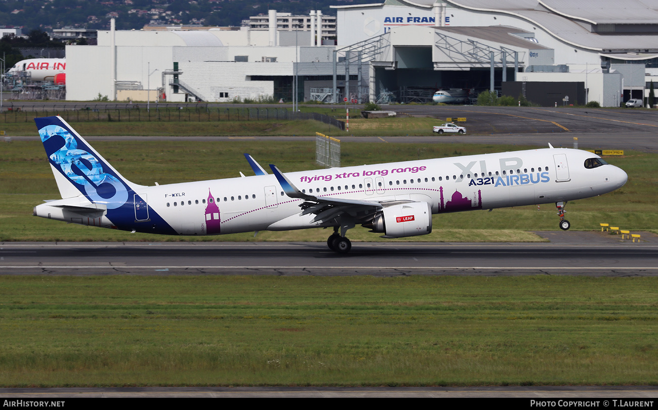 Aircraft Photo of F-WXLR | Airbus A321-251NY | Airbus | AirHistory.net #681357