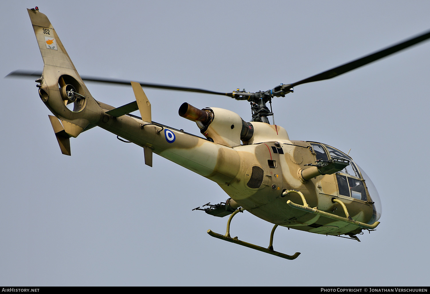 Aircraft Photo of 352 | Aerospatiale SA-342L1 Gazelle | Cyprus - Air Force | AirHistory.net #681361