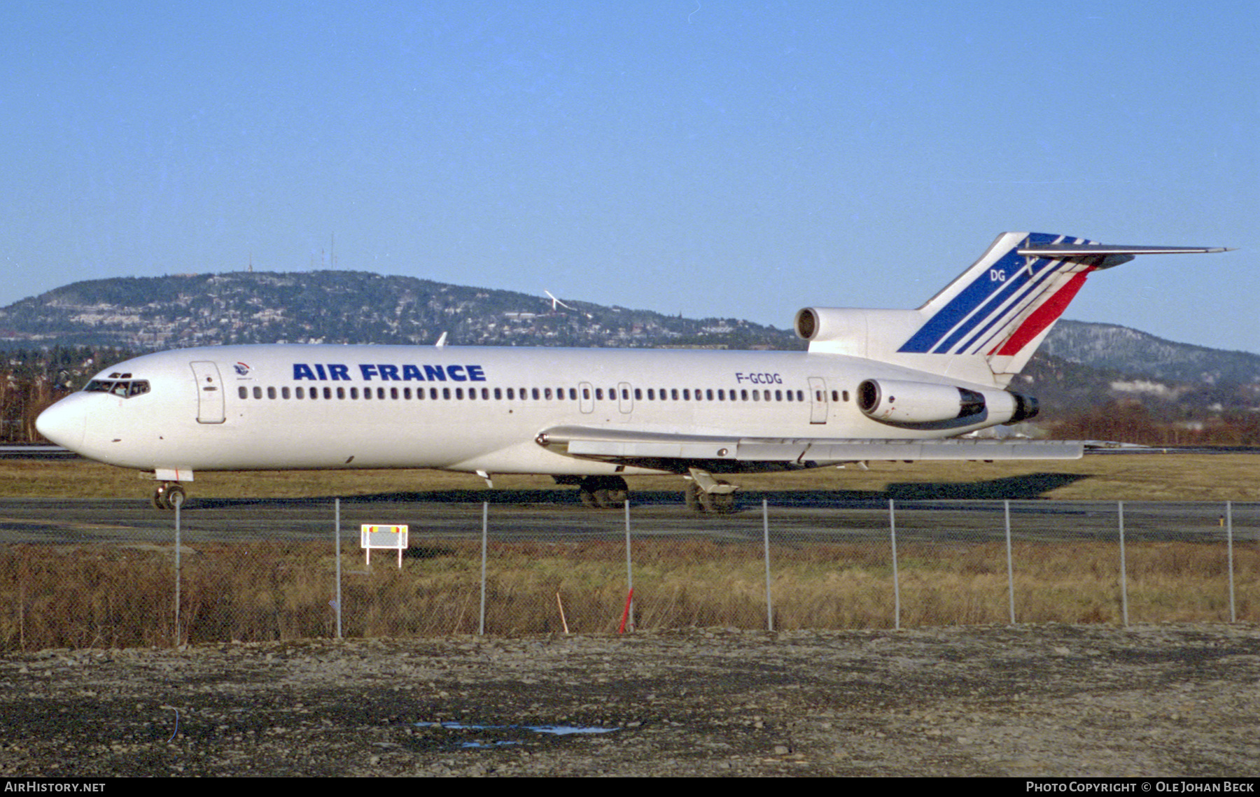 Aircraft Photo of F-GCDG | Boeing 727-228/Adv | Air France | AirHistory.net #681389