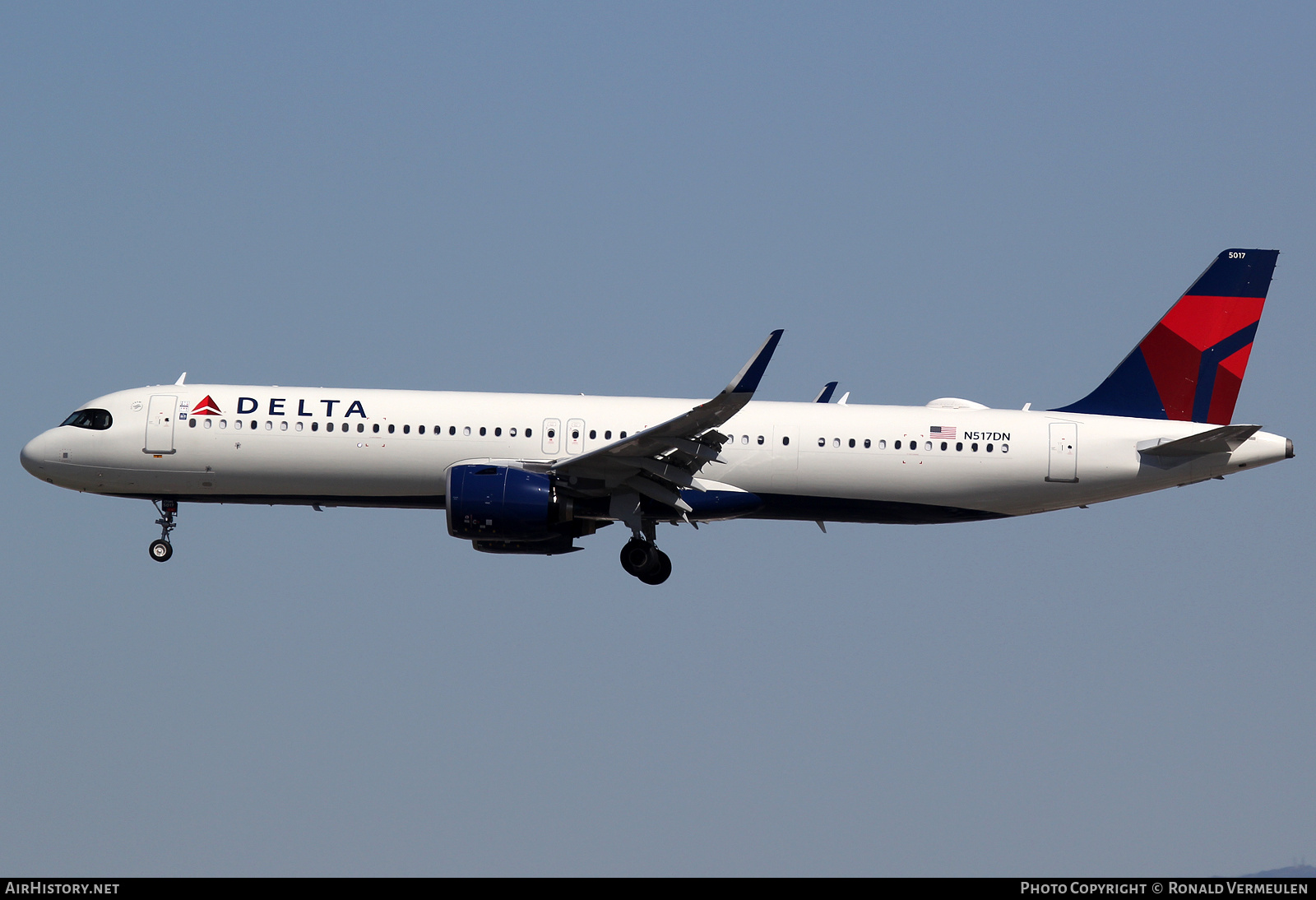 Aircraft Photo of N517DN | Airbus A321-271NX | Delta Air Lines | AirHistory.net #681390