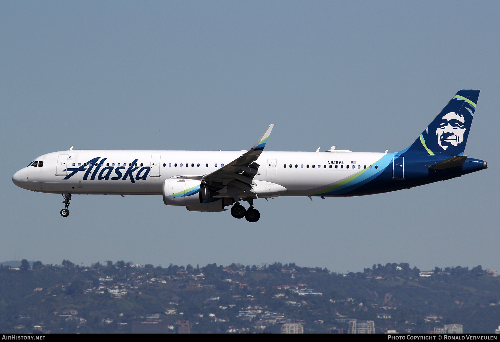 Aircraft Photo of N925VA | Airbus A321-253N | Alaska Airlines | AirHistory.net #681395