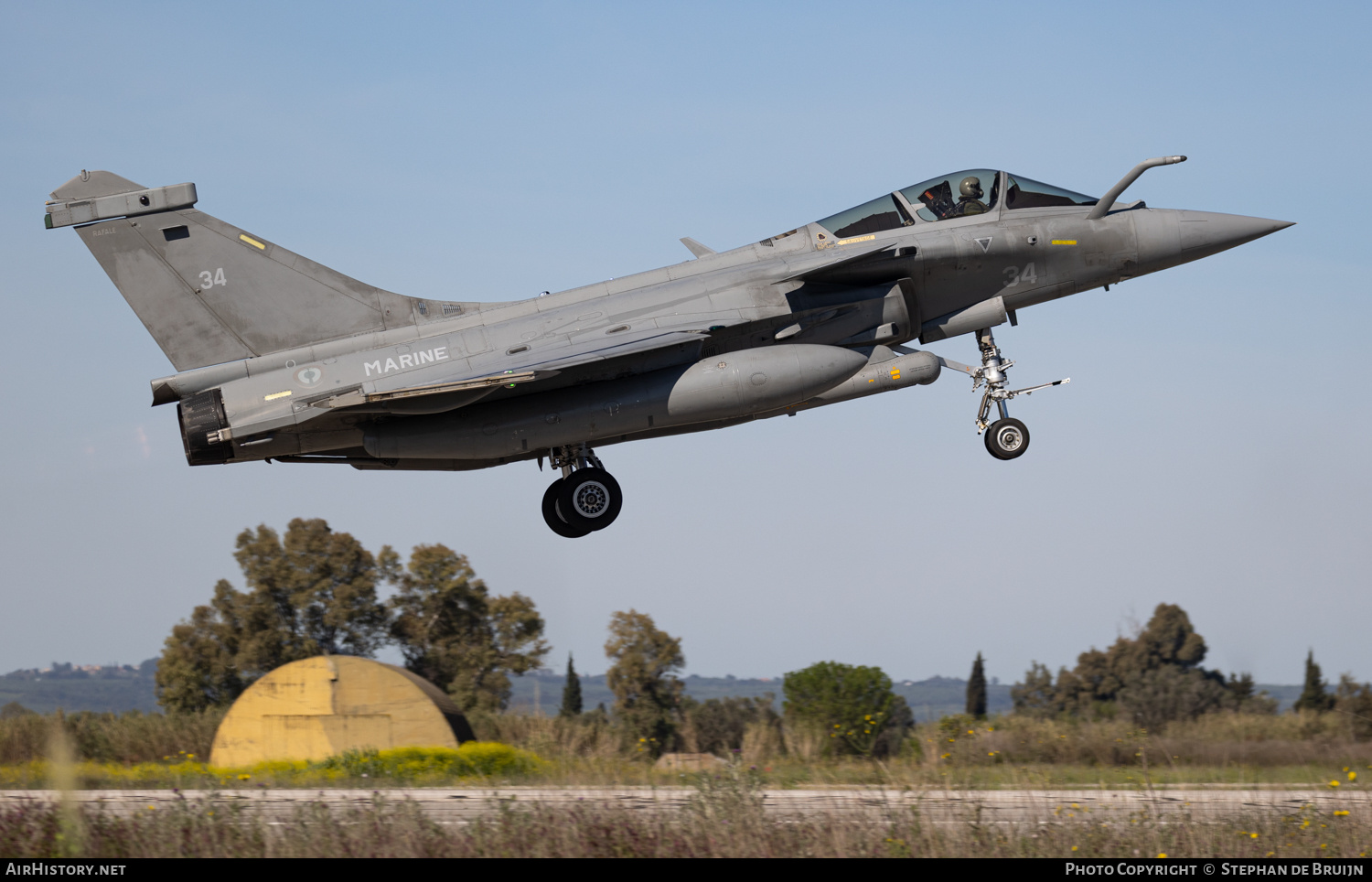 Aircraft Photo of 34 | Dassault Rafale M | France - Navy | AirHistory.net #681413