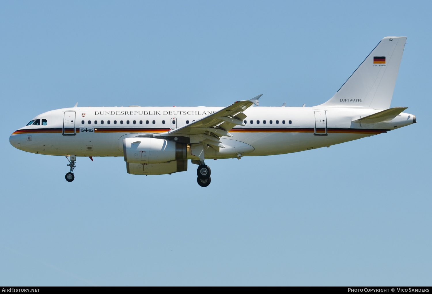 Aircraft Photo of 1502 | Airbus ACJ319 (A319-133/CJ) | Germany - Air Force | AirHistory.net #681426