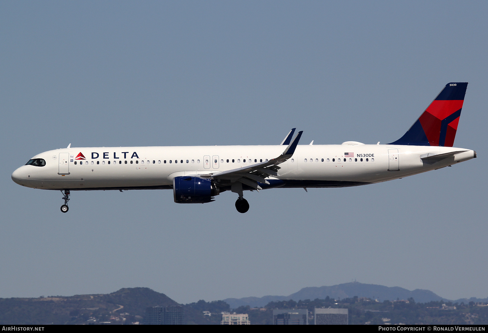 Aircraft Photo of N530DE | Airbus A321-271NX | Delta Air Lines | AirHistory.net #681433