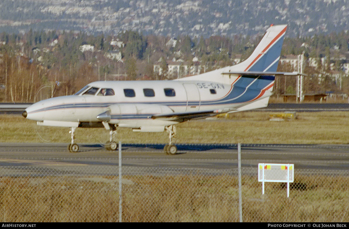 Aircraft Photo of SE-GXV | Swearingen SA-226T Merlin IIIA | AirHistory.net #681438