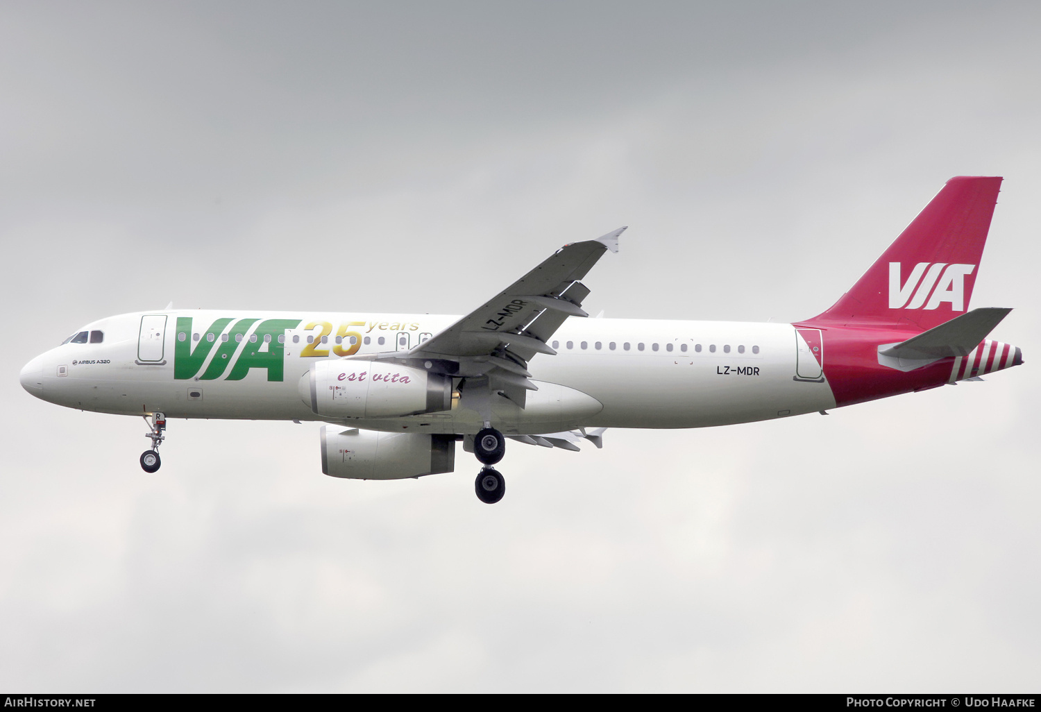 Aircraft Photo of LZ-MDR | Airbus A320-232 | VIA - Air VIA Bulgarian Airways | AirHistory.net #681465