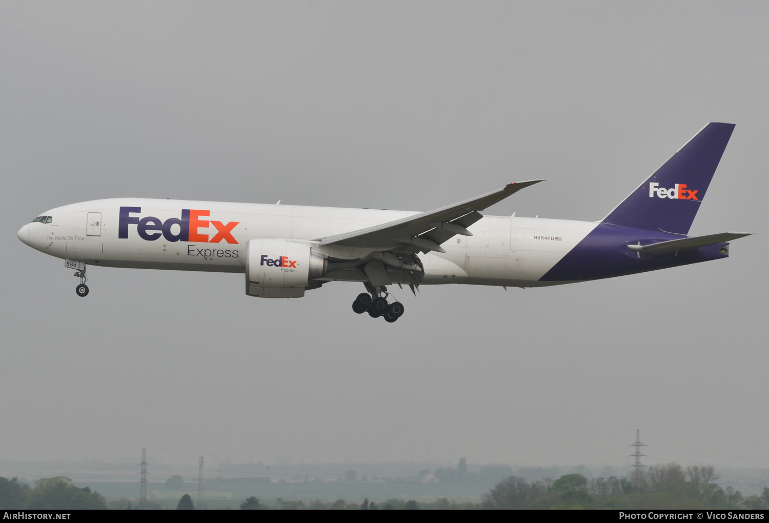 Aircraft Photo of N884FD | Boeing 777-FS2 | FedEx Express - Federal Express | AirHistory.net #681473