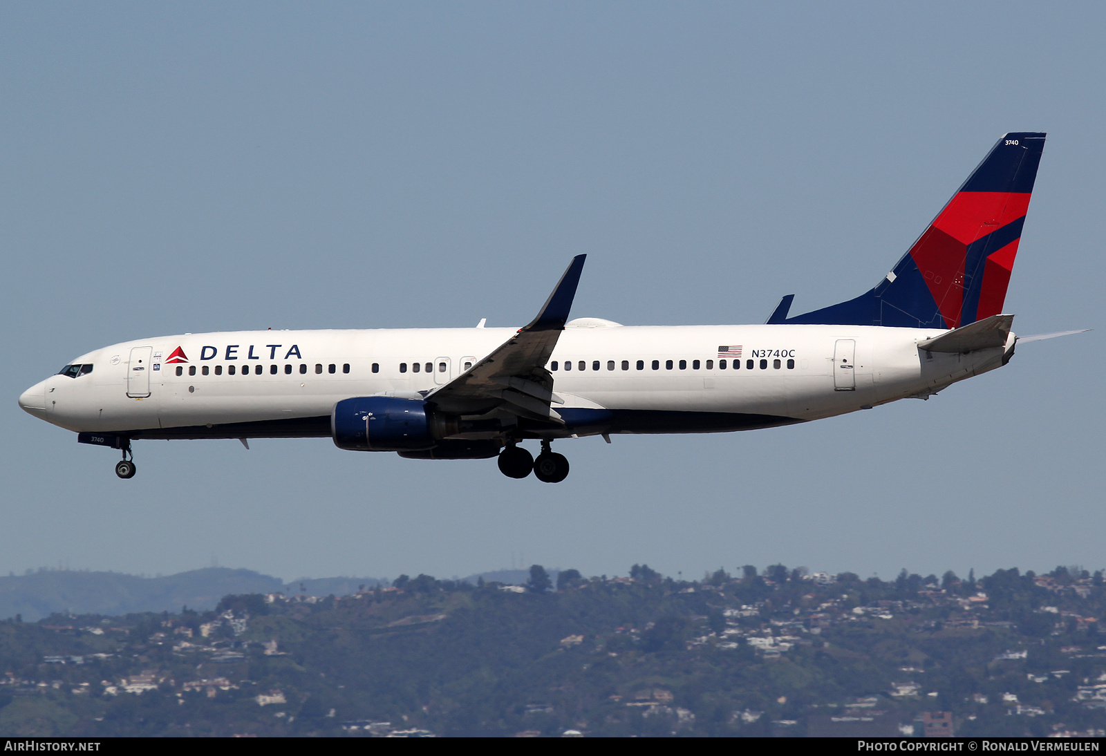Aircraft Photo of N3740C | Boeing 737-832 | Delta Air Lines | AirHistory.net #681496
