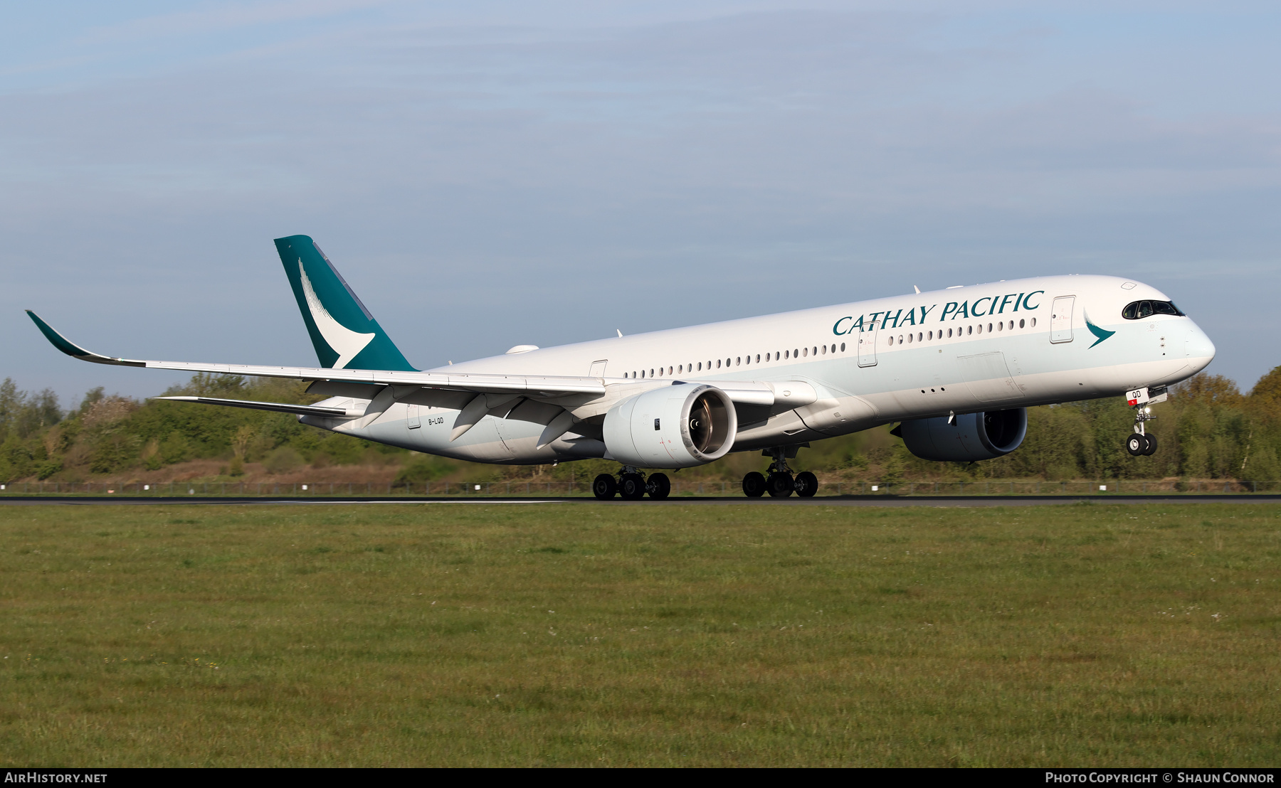 Aircraft Photo of B-LQD | Airbus A350-941 | Cathay Pacific Airways | AirHistory.net #681512