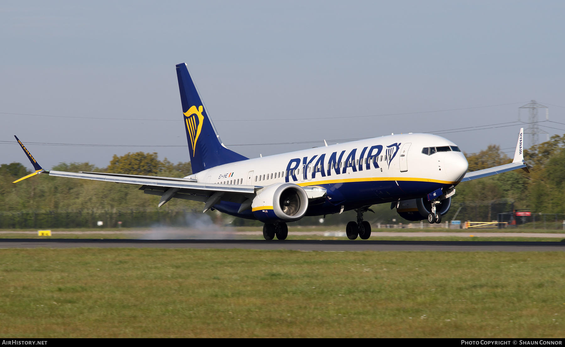 Aircraft Photo of EI-IHE | Boeing 737-8200 Max 200 | Ryanair | AirHistory.net #681516