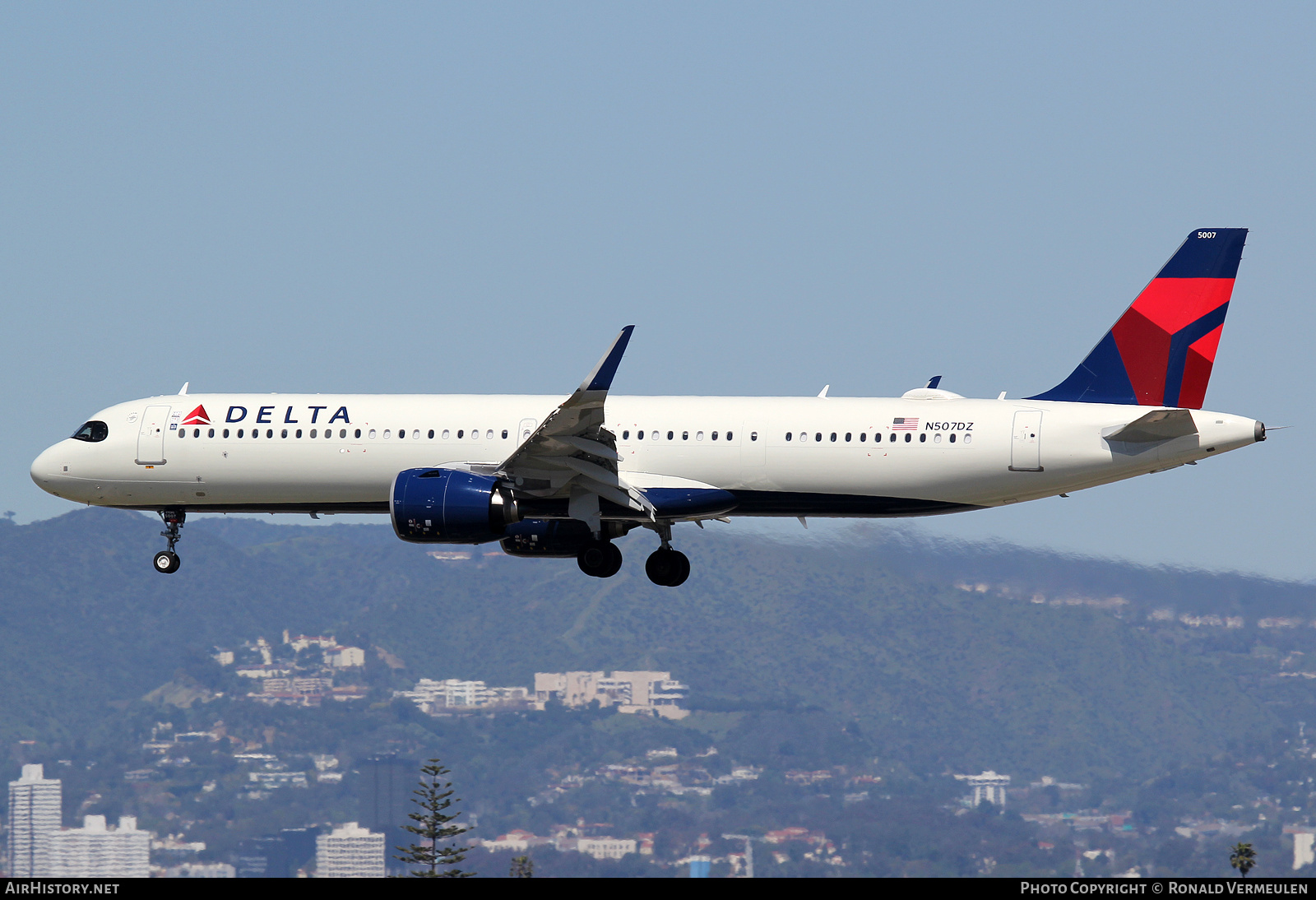 Aircraft Photo of N507DZ | Airbus A321-271NX | Delta Air Lines | AirHistory.net #681517