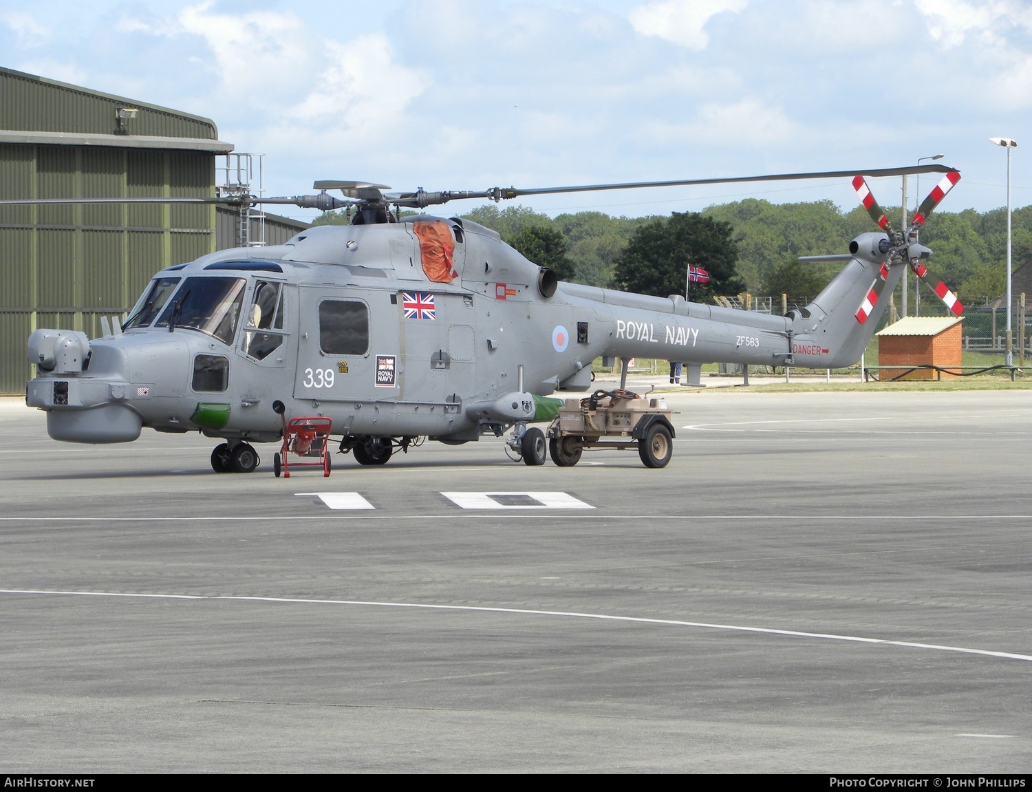 Aircraft Photo of ZF563 | Westland WG-13 Lynx HMA8SRU | UK - Navy | AirHistory.net #681557
