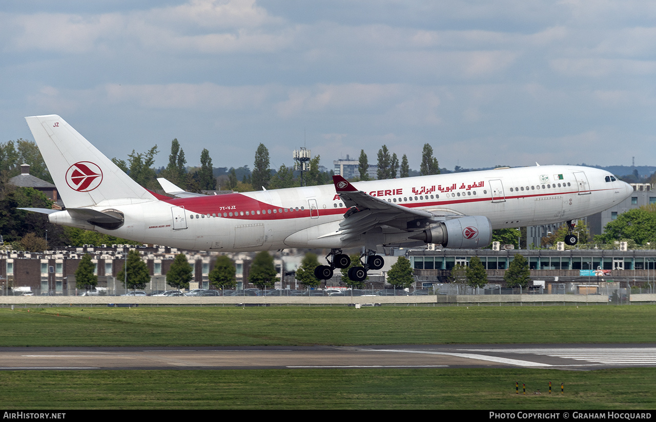 Aircraft Photo of 7T-VJZ | Airbus A330-202 | Air Algérie | AirHistory.net #681565